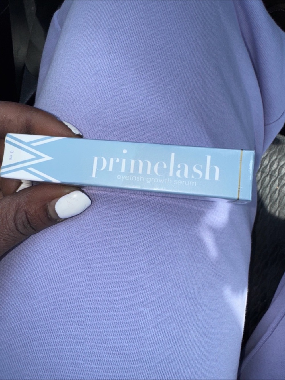 Primelash Eyelash Growth Serum — Light Blue Nourishing Formula